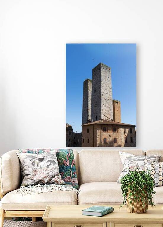 San Gimignano Italy travel destionation. Medieval tower skyscra by Paolo Modena