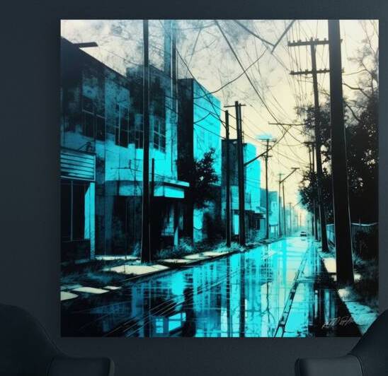 Lithograph Street  by SykArt Designs