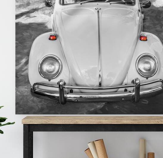 1971 Tan Volkswagen Beetle X 5 by Rich Franco