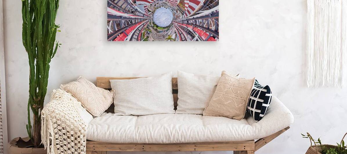 Roller Coaster Inverted 360 by Ryan Cameron