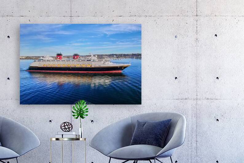 Disney Wonder In San Diego by Ryan Cameron