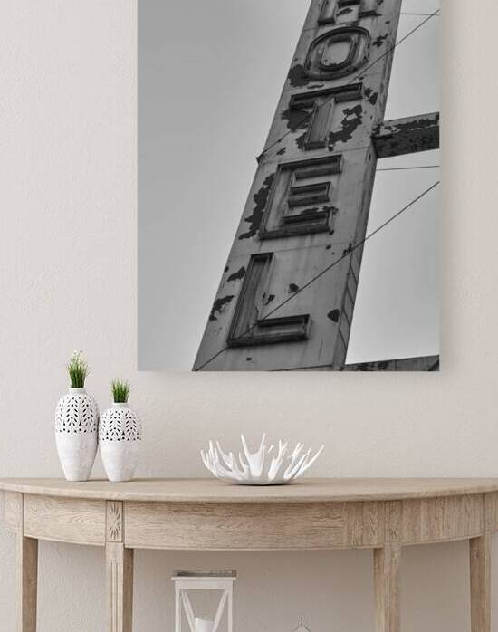 Run Down Hotel Sign by Ryan Cameron