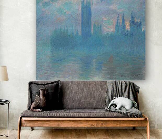 QCL 1175 – Houses of Parliament Effect of Fog b by Masterwork Reimagined