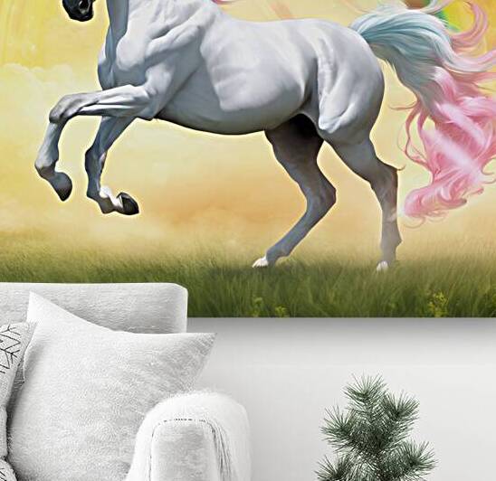 0 A stunning portrait of a majestic unicorn like by waleed store