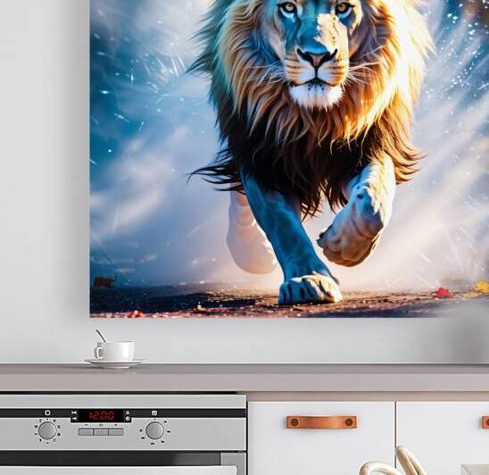 Lion Running by Abdu innovations