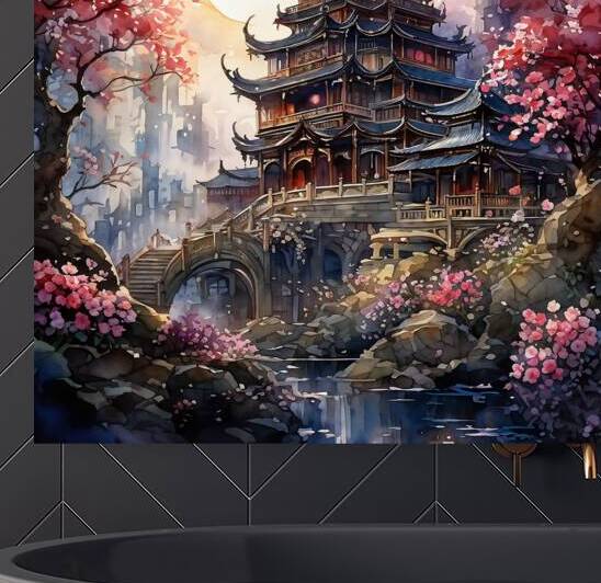 Chinese Pagoda  by Abdu innovations