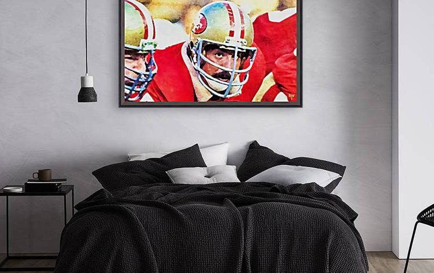 San Francisco 49ers Football Sideline Art by Row One Brand