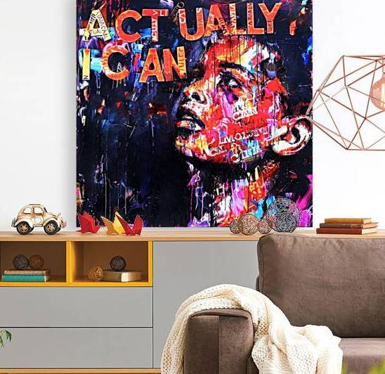 Actually I Can  by SykArt Designs