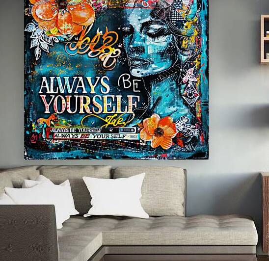 Always Be Yourself 5 by SykArt Designs