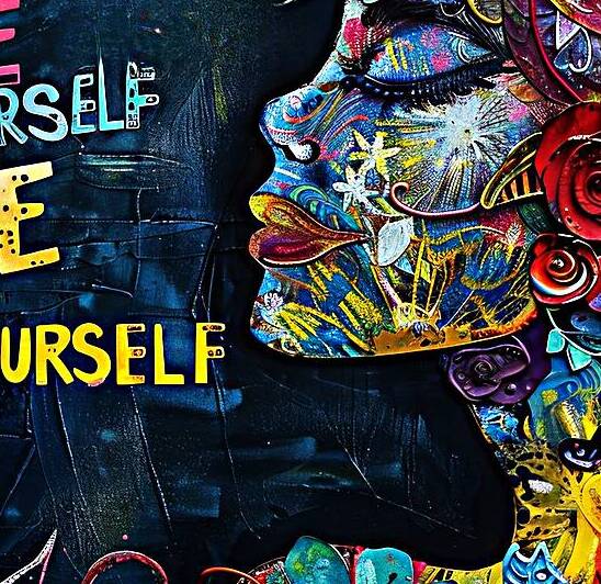 Always Be Yourself 6  by SykArt Designs