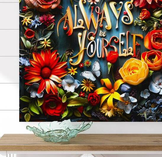 Always Be Yourself 9 by SykArt Designs