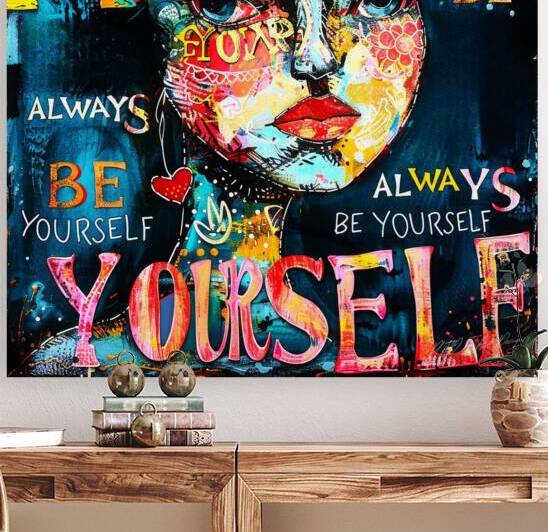 Always Be Yourself 3 by SykArt Designs