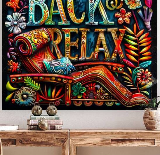 Sit Back And Relax by SykArt Designs