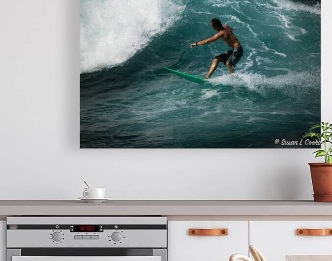 Surfing fun by Susan Lynn Cooke