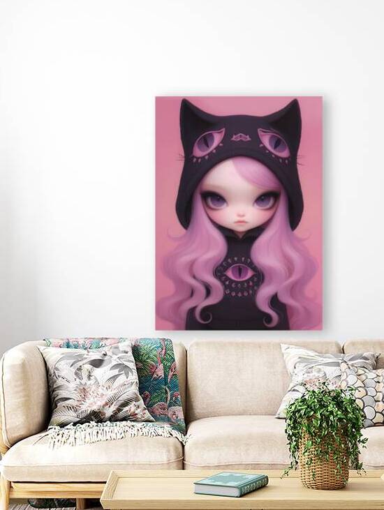 Mystic Gaze - Pink Dream by Anne Laure GOUPIL