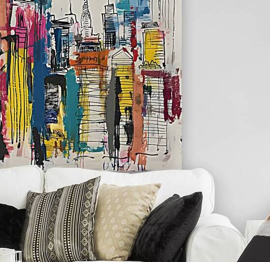 Basquiat City 8 by Landon