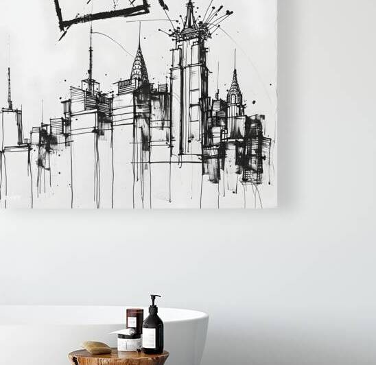 Basquiat City 9 by Landon