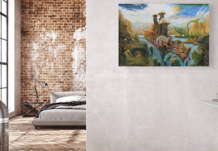 Luxury Interior Oil Paintings Gregory Pyra Piro Oil Painting ref 525074 by Gregory Pyra Piro