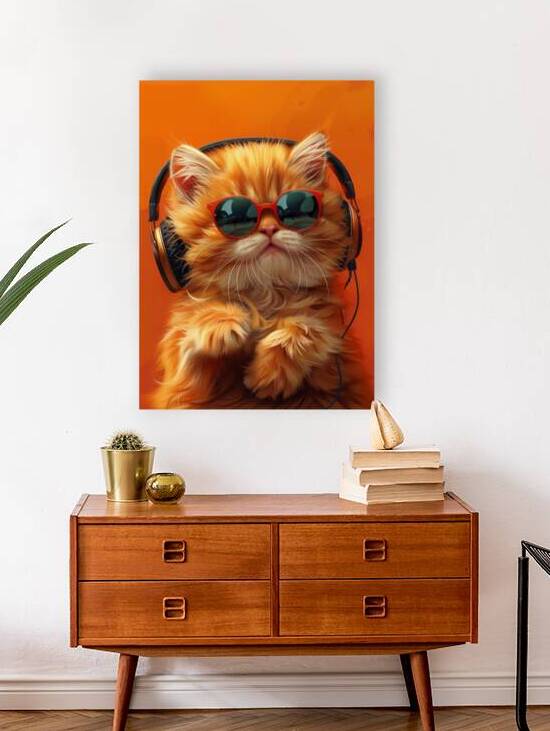 DJ Whiskers by Anne Laure GOUPIL