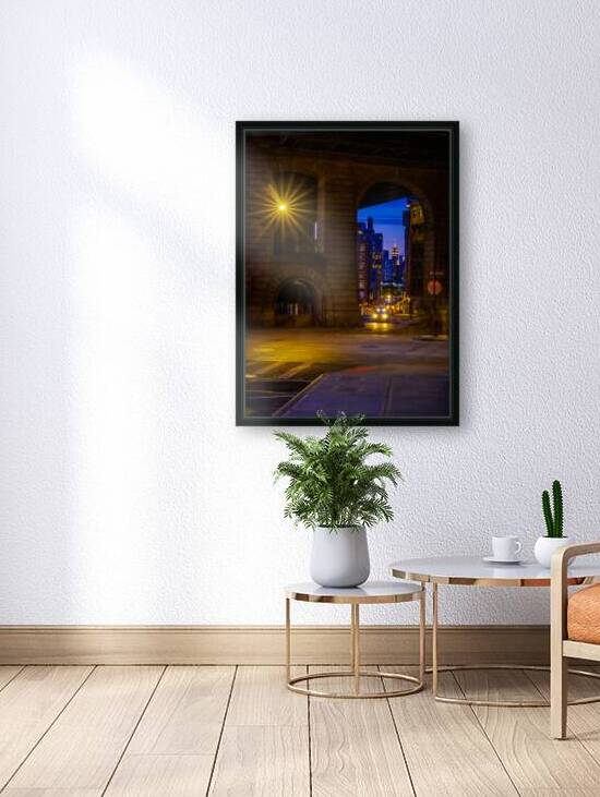 Under Manhatten Bridge by Geoffrey Prior