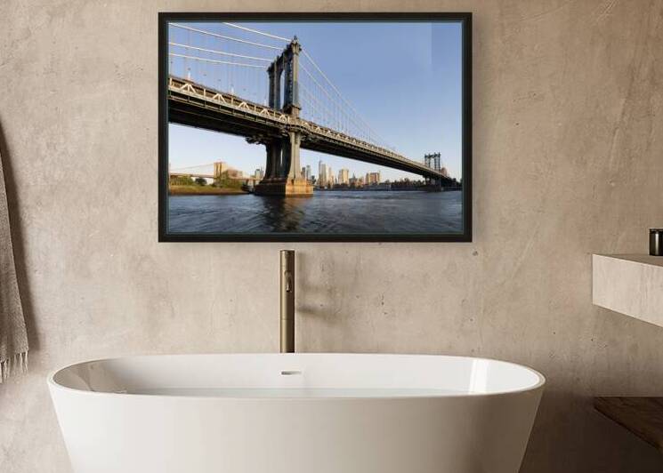 Manhattan Bridge from DUMBO by Geoffrey Prior