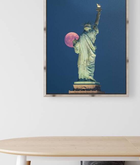 Libery Constitution Full Moon by Geoffrey Prior