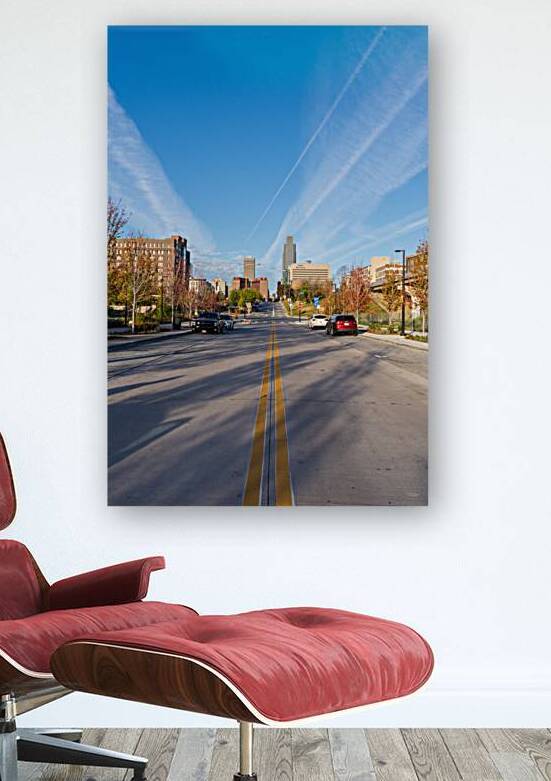 Douglas Street Omaha Nebraska by Jennifer White