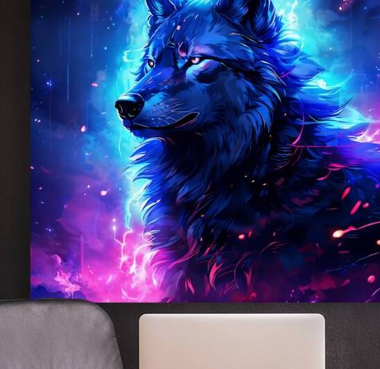 Anime Wolf by Abdu innovations