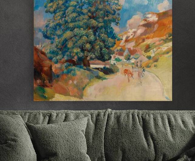 Pierre Auguste Renoir 1841 1919 Le Grand Arbre Au Bord De La Route 1886 by TOPARTGALLERY