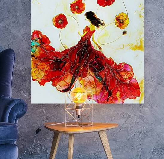 Proud Poppy by SykArt Designs