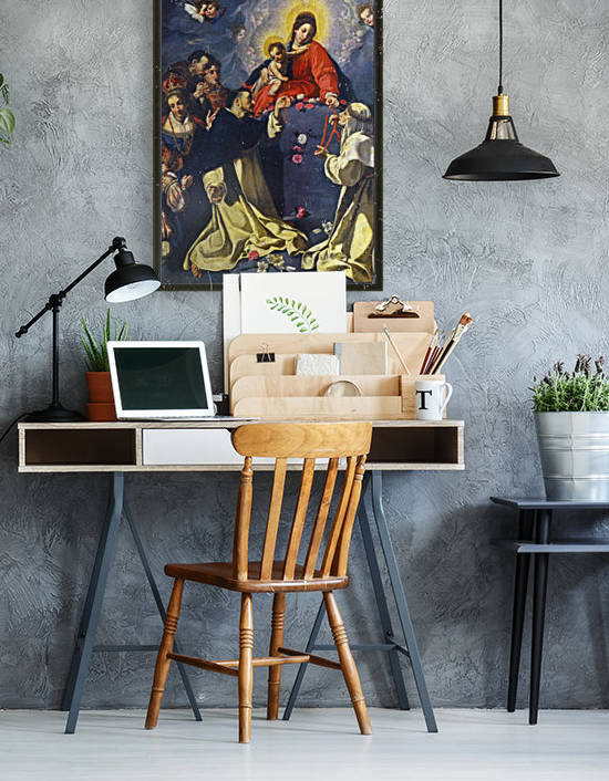 Madonna del Rosario by Jacopo Vignali