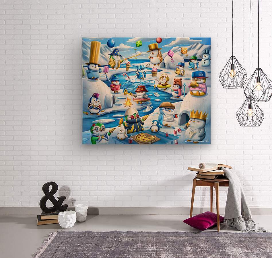 Lil Pudgy Adventures by PudgyAmateur Wall Art