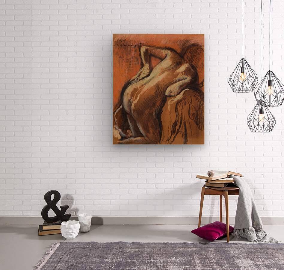 Edgar Degas 1834 1917 Apres le bain femme sessuy by TOPARTGALLERY