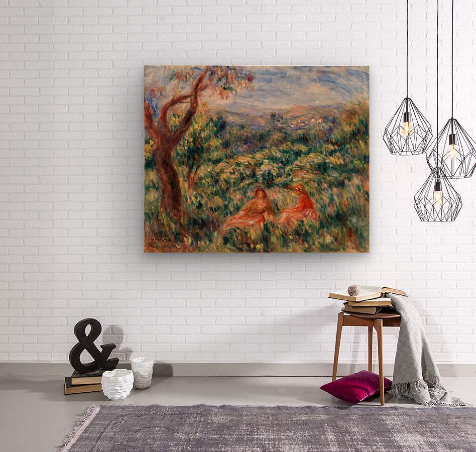 ピエール＝オーギュスト・ 1841-1919 10D アンドラ 2008年 Pierre Auguste Renoir 1841 1919 Landscape Paysage 1916 by