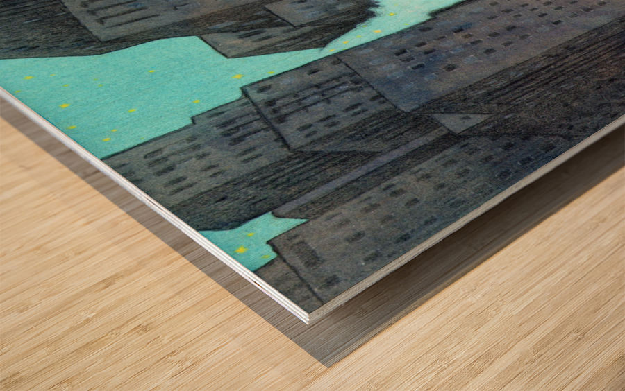 dream book Wood print