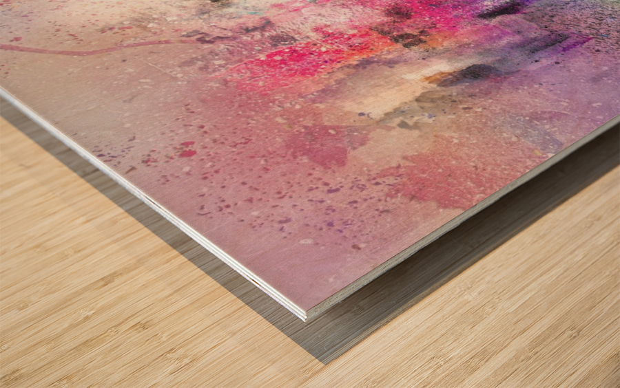 Abstract Painting IV Wood print