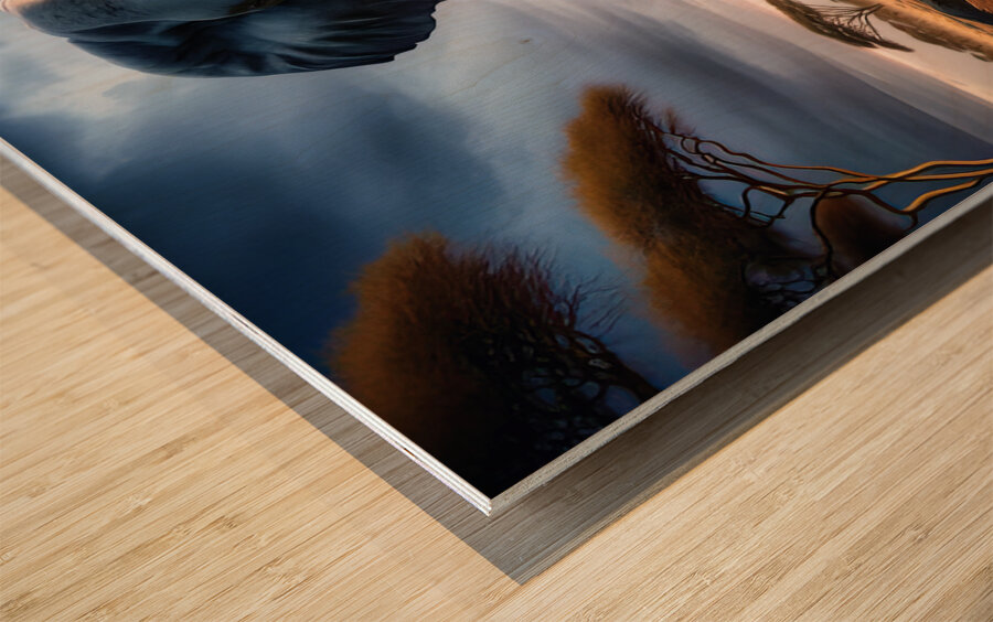 Family Reflections - GIA2401-0207-ILU Wood print