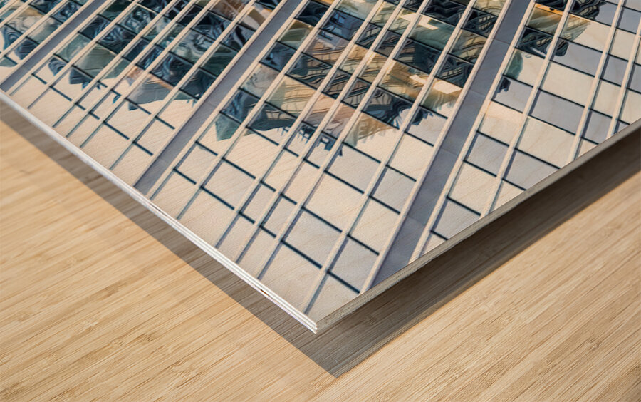 Yonge and Eglinton in Toronto Wood print