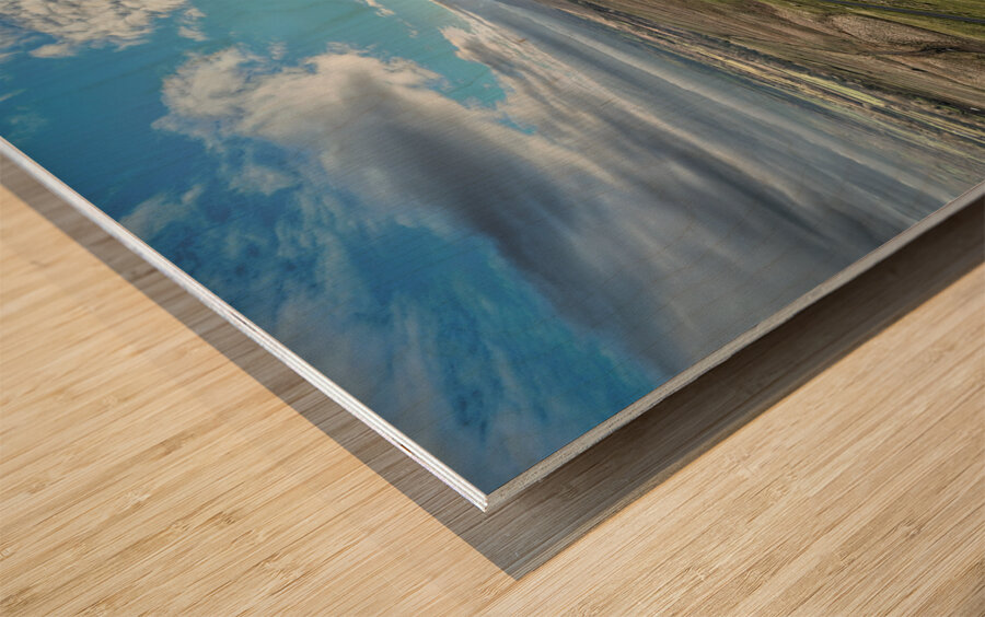 The Cuckoo Bend on Mountain RoadThe Cuckoo Bend on Mountain Road Wood print