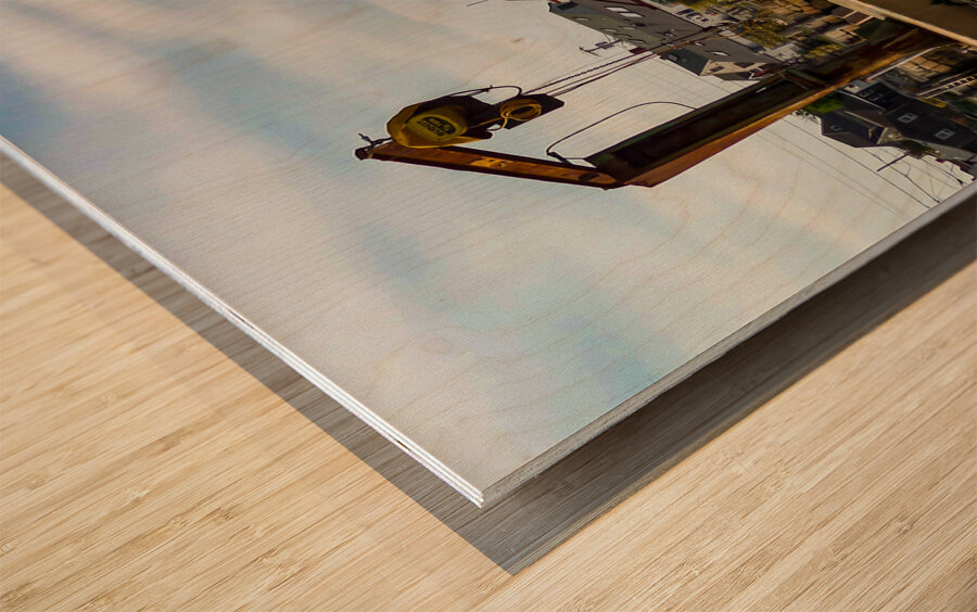 Rockport Fish House Wood print