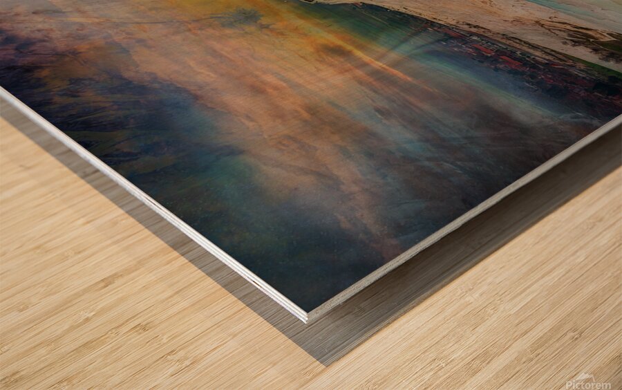 Pamukale Turkey Wood print