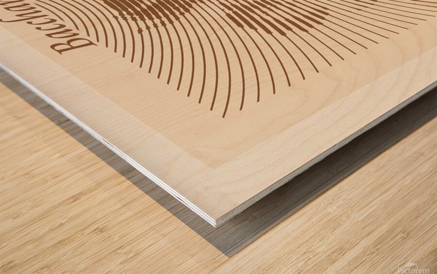 Bacchante – William-Adolphe Bouguereau 1862 Wood print