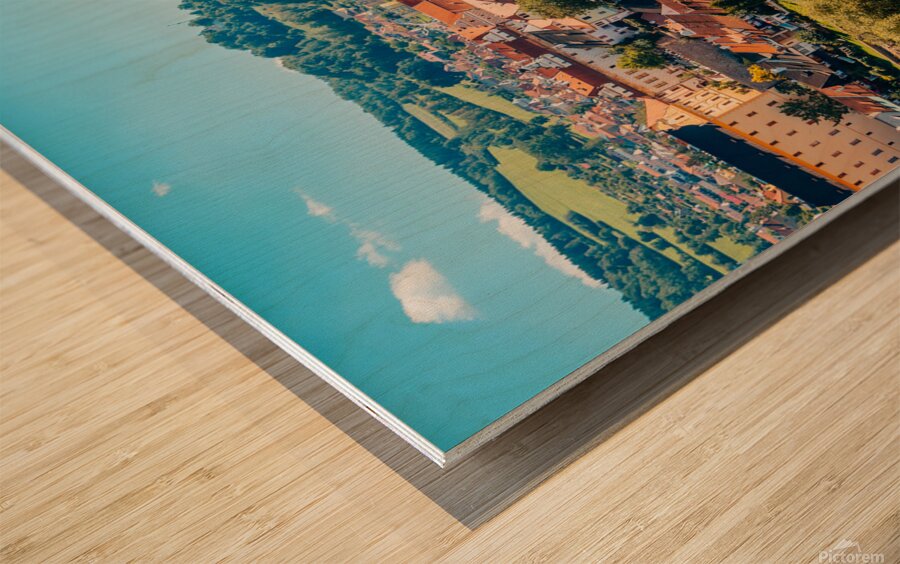 Cesky Krumlov Wood print