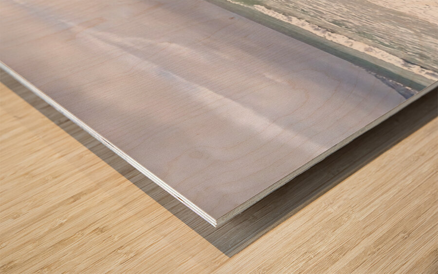 Tranquil Shores Wood print