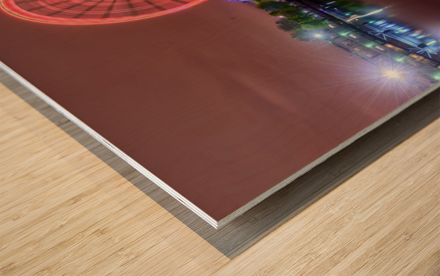 La Grande Roue de Montreal Wood print