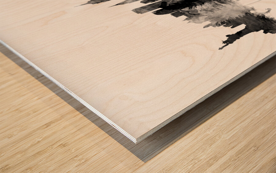 New York City Skyline Wood print