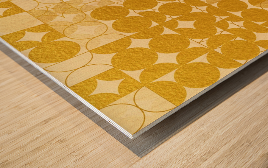 Geometric XIX v2 Wood print