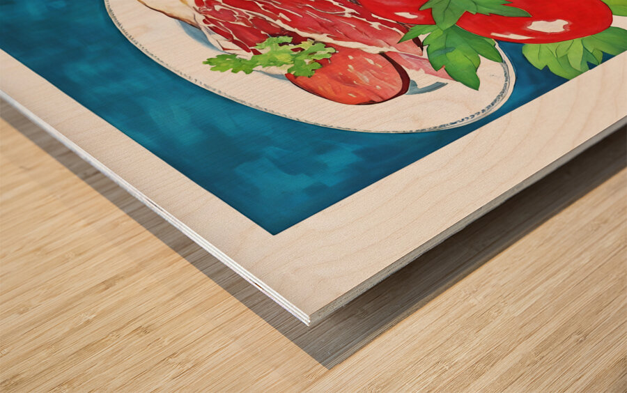 1927 Heinz Ketchup Art Wood print