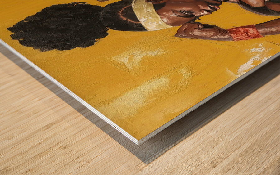 The Power Within Wood print