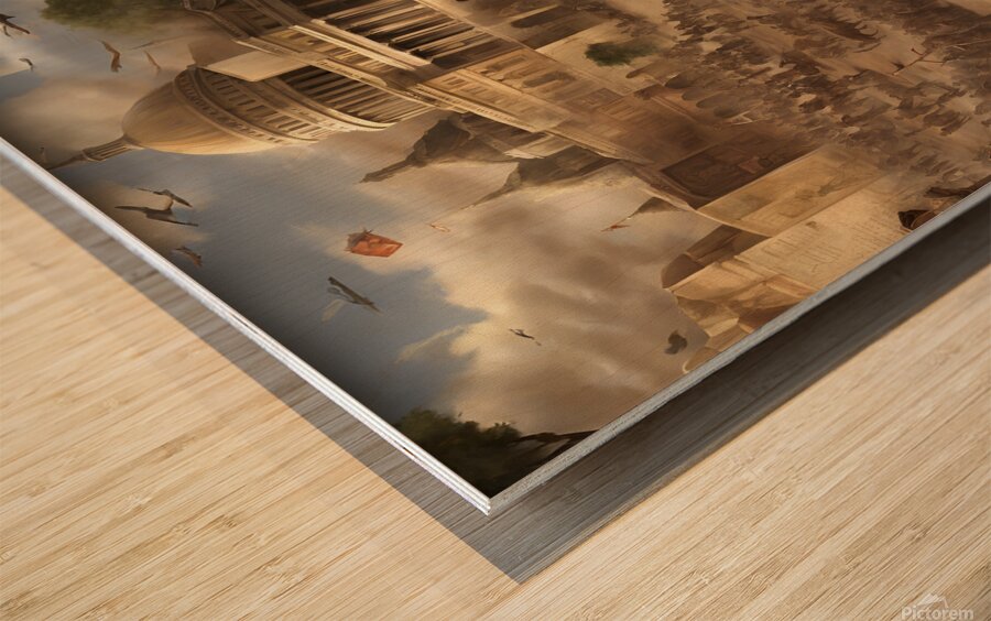 Historical Timeline Wood print